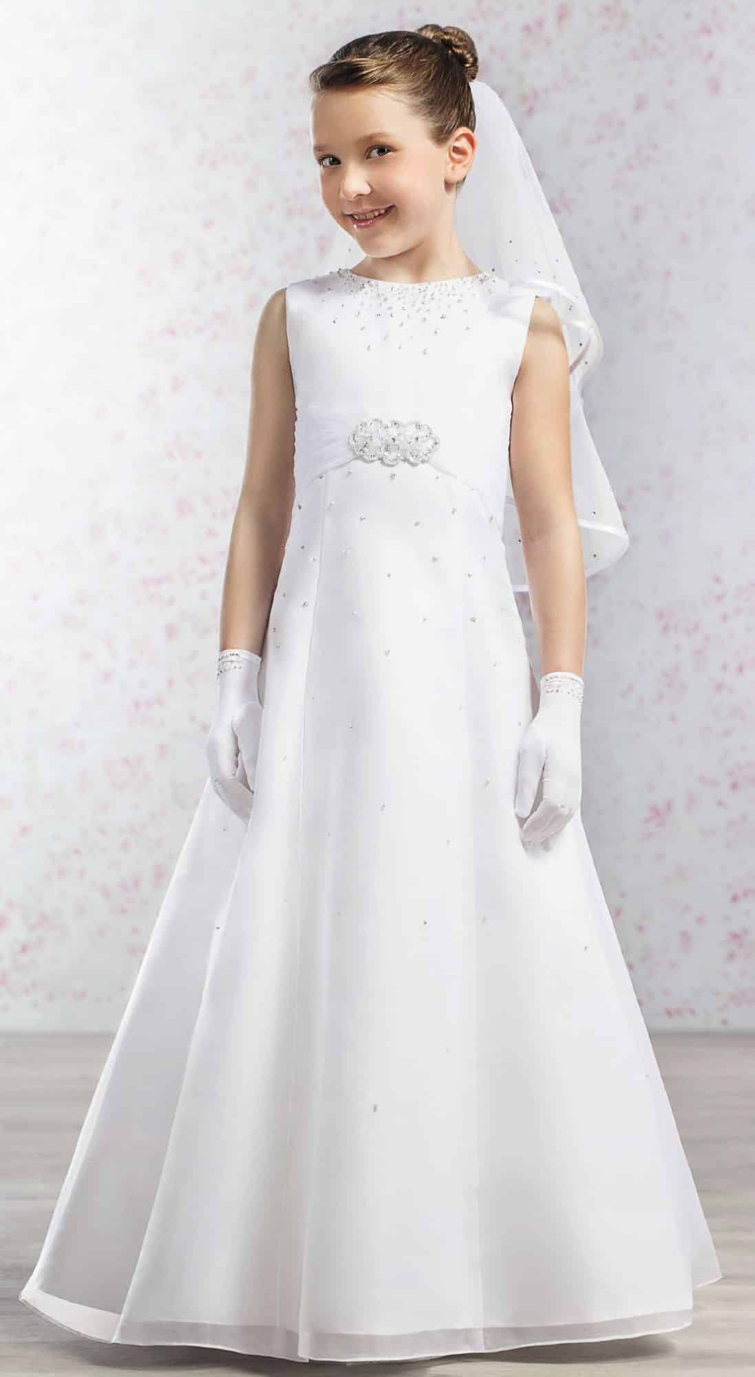 صور أجدد تصميمات لفساتين العرس للاطفال متنوعة