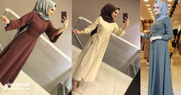 احدث تصميمات الفساتين