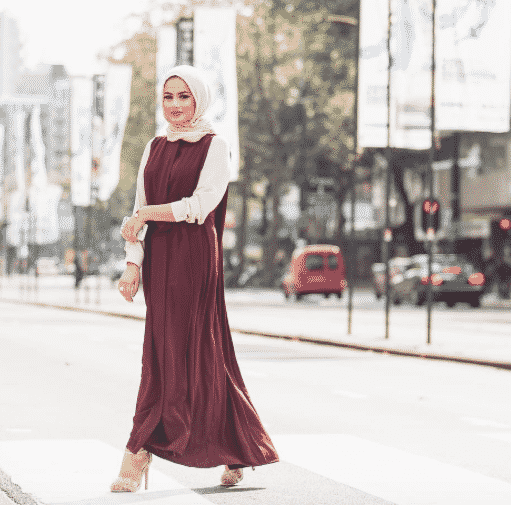 صور فساتين محجبات 2019