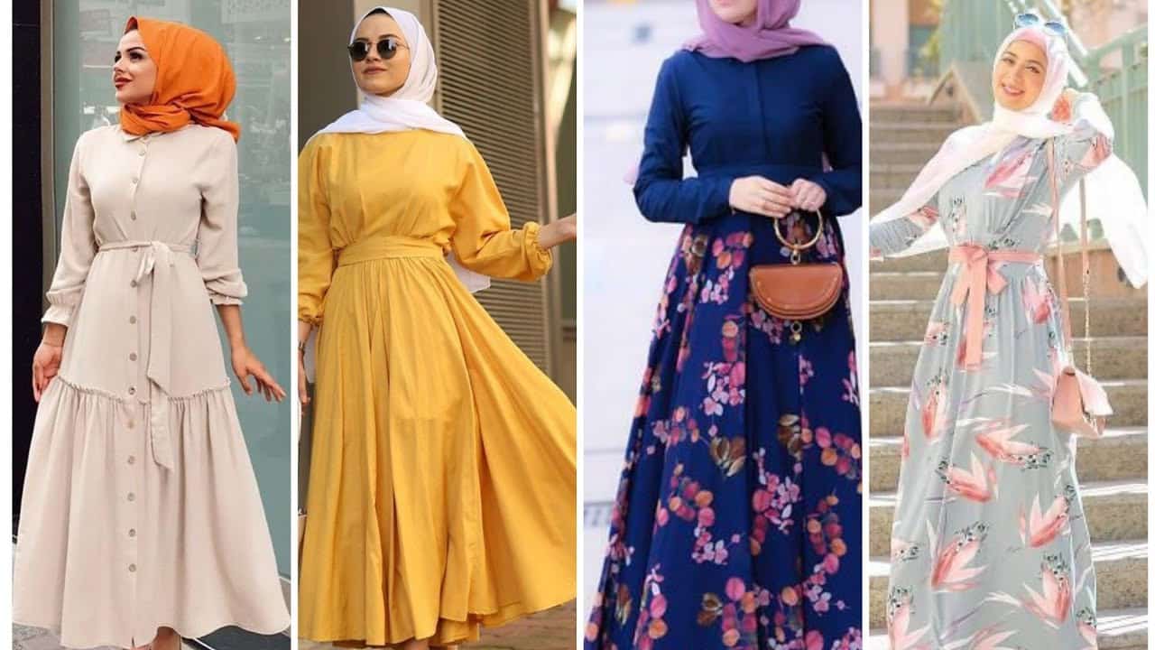 فساتين كاجوال للمحجبات