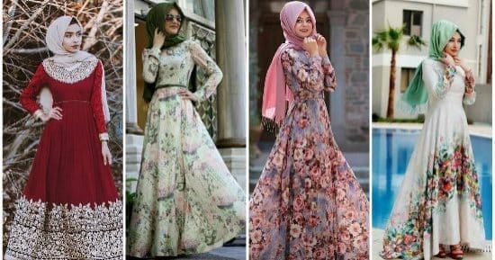 فساتين محجبات تركية للخروج