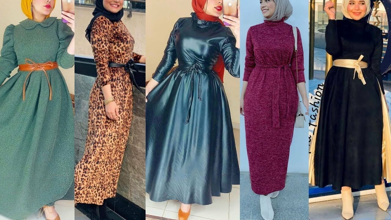 فساتين محجبات كاجوال