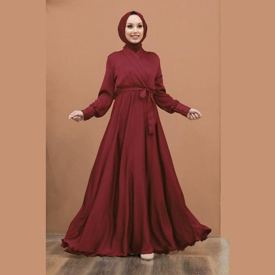 استيل دريسات سهرة للمحجبات روعه
